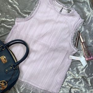 Chelsea 28 Dotted Mesh Top